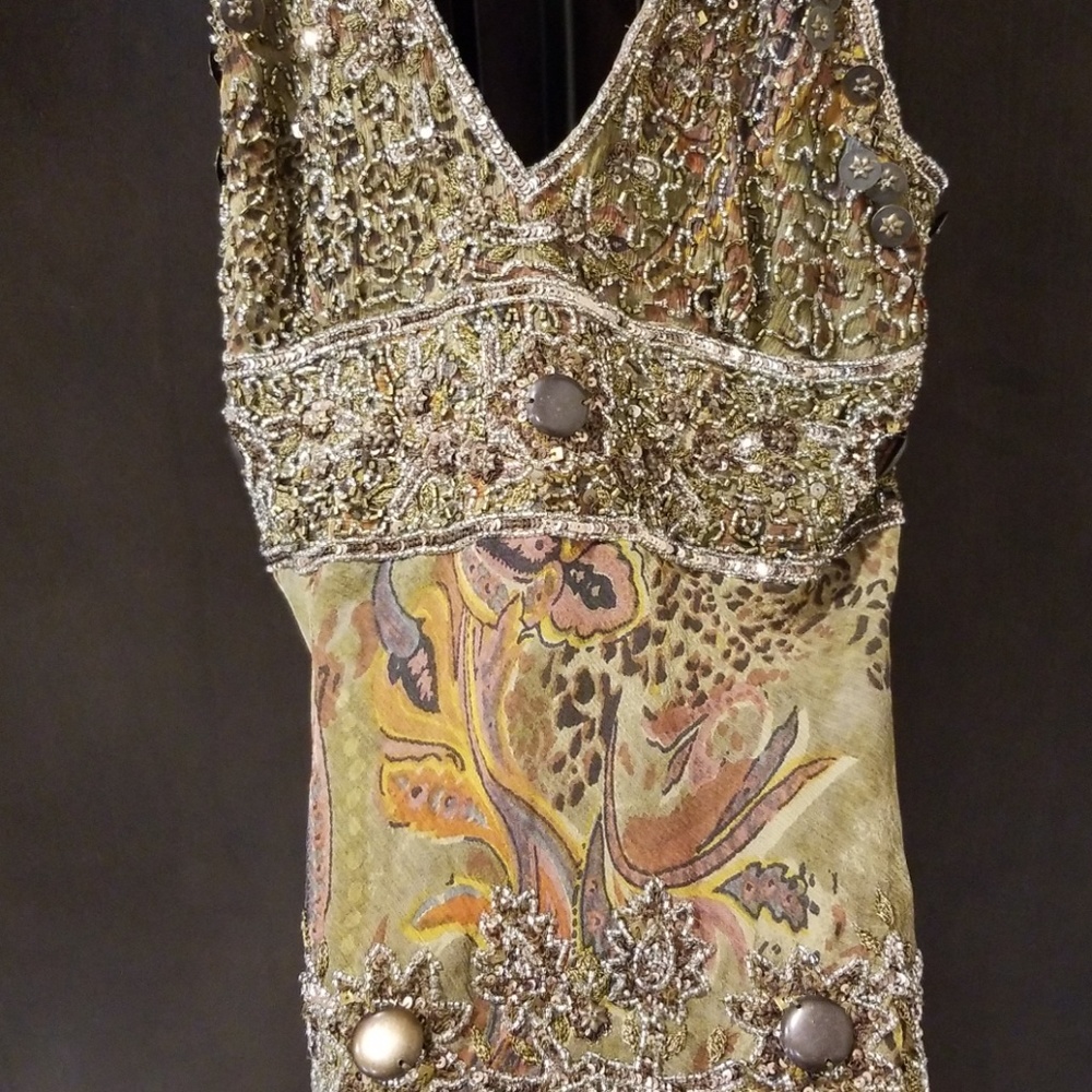 Boston Proper Beaded Halter